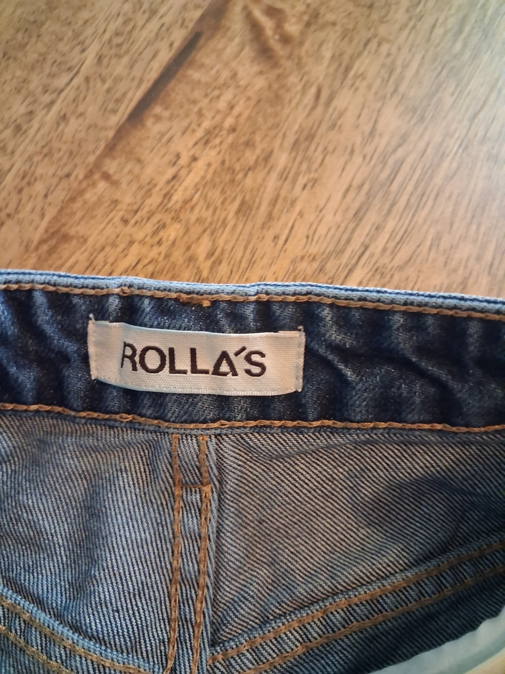 Rolla’s Studio Flare High Waist Jeans Medium Blue Womens Size 26 - Picture 5 of 8